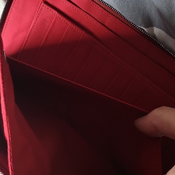 Hermes Vintage Red canvas ✨️ - Picture 8 of 13